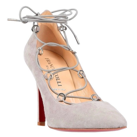 Smooth Snake look ankle strap heels. - Picture 9 of 16